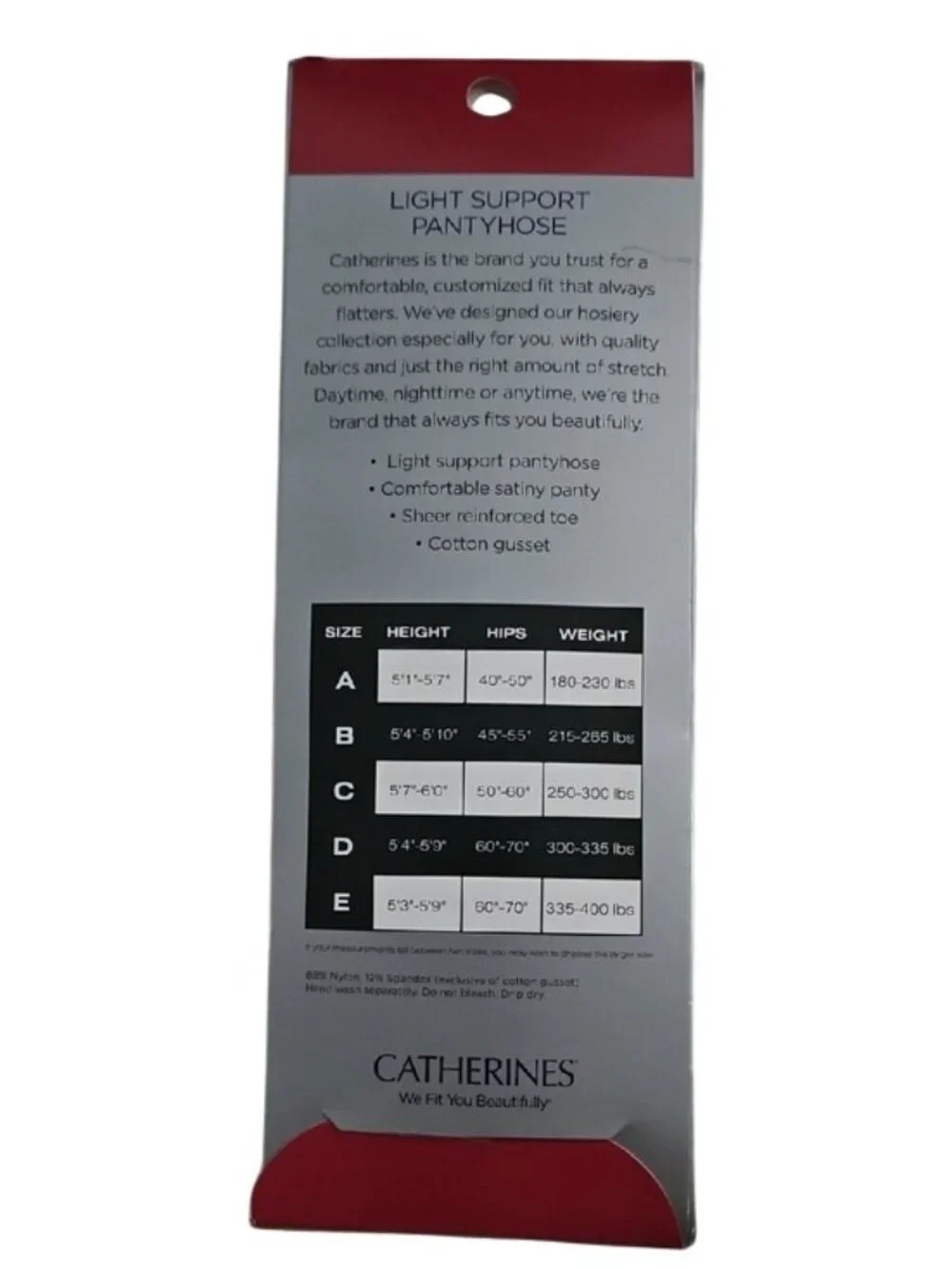 Spanx Tights & Catherines Pantyhose New in Package XL New Women's Party